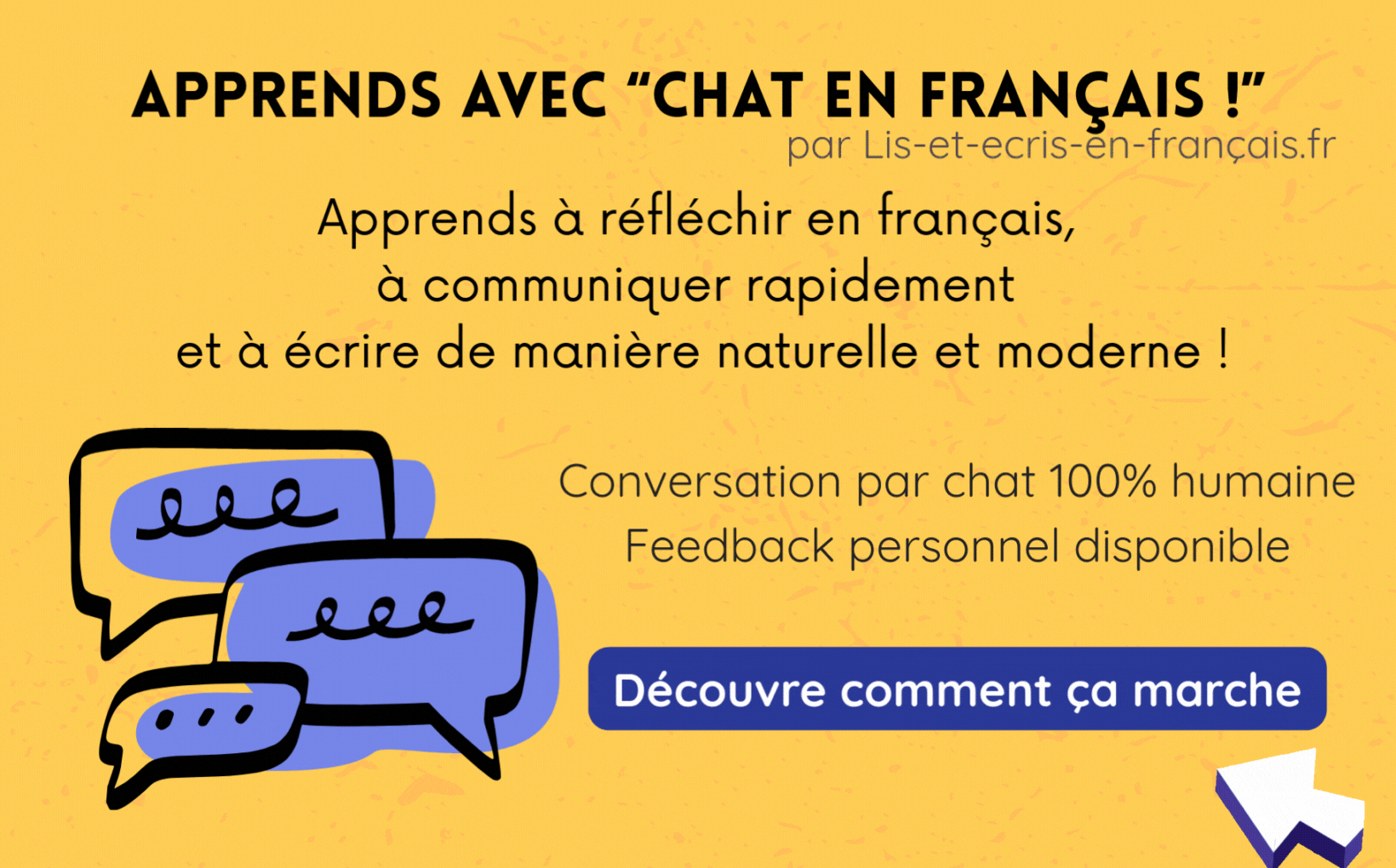 Learn French by chatting